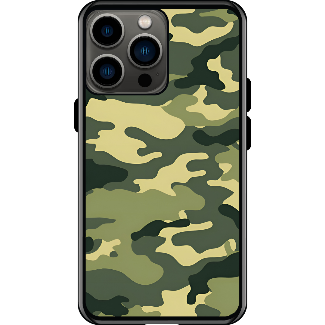 Army Green Camo Phone Case