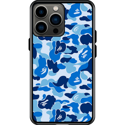 Blue - Gorilla Pattern Phone Case